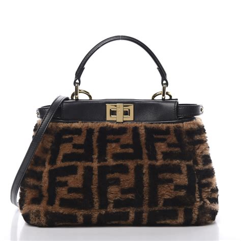 buy fendi peekaboo mini|fendi peekaboo mini shearling.